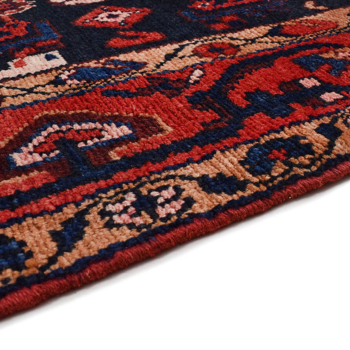 Tapis persan - Nomadic - 173 x 111 cm - bleu foncé