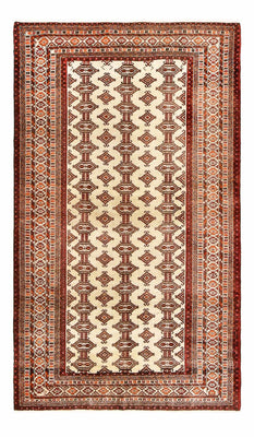 Tapis Turkaman - 204 x 121 cm - beige
