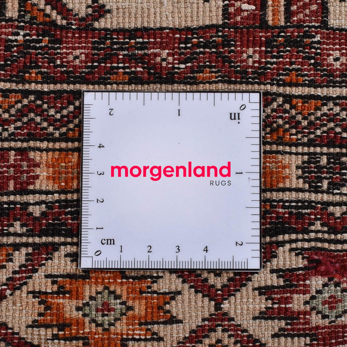 Tapis Turkaman - 204 x 121 cm - beige