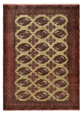 Tapis Turkaman - 178 x 131 cm - multicolore