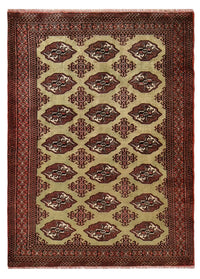 Tapis Turkaman - 178 x 131 cm - multicolore