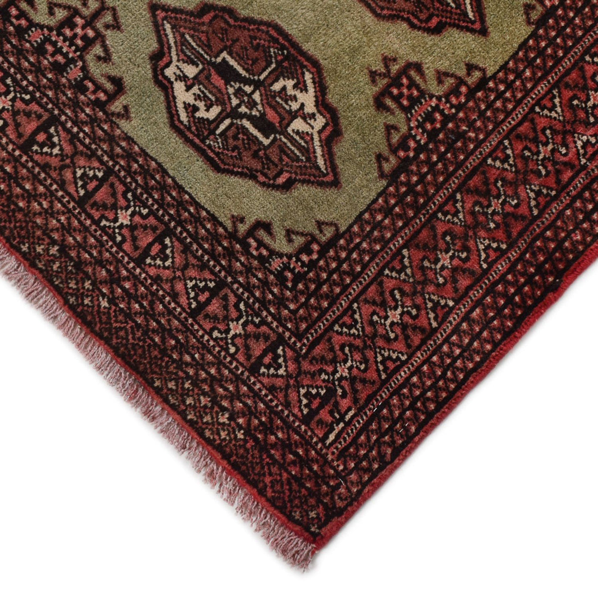 Tapis Turkaman - 178 x 131 cm - multicolore