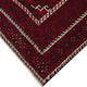 Tapis de couloir Tapis Belutsch - 214 x 110 cm - rouille