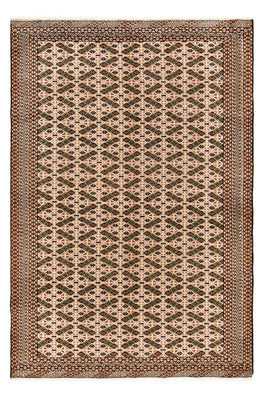 Tapis Turkaman - 193 x 130 cm - beige foncé