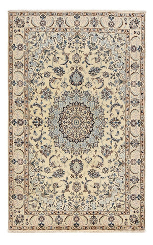 Tapis persan - Nain - Royal - 204 x 126 cm - beige