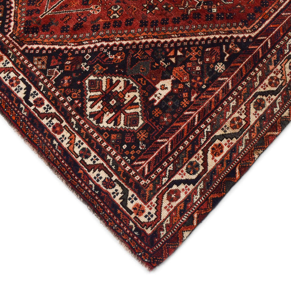 Tapis persan - Nomadic - 281 x 178 cm - rouge