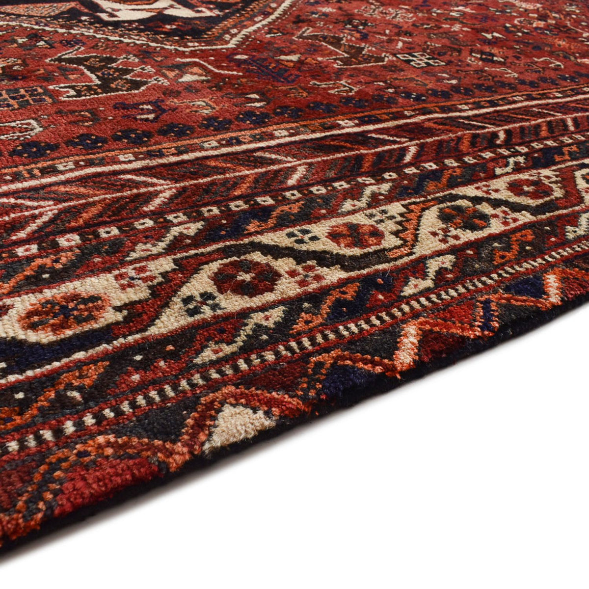 Tapis persan - Nomadic - 281 x 178 cm - rouge