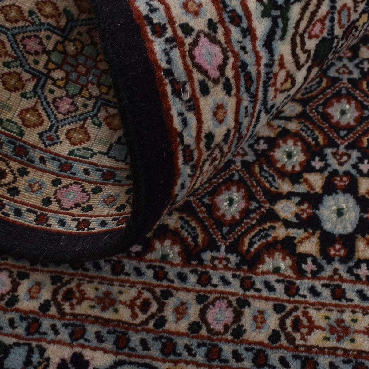 Tapis persan - Classique carré  - 149 x 144 cm - rouille