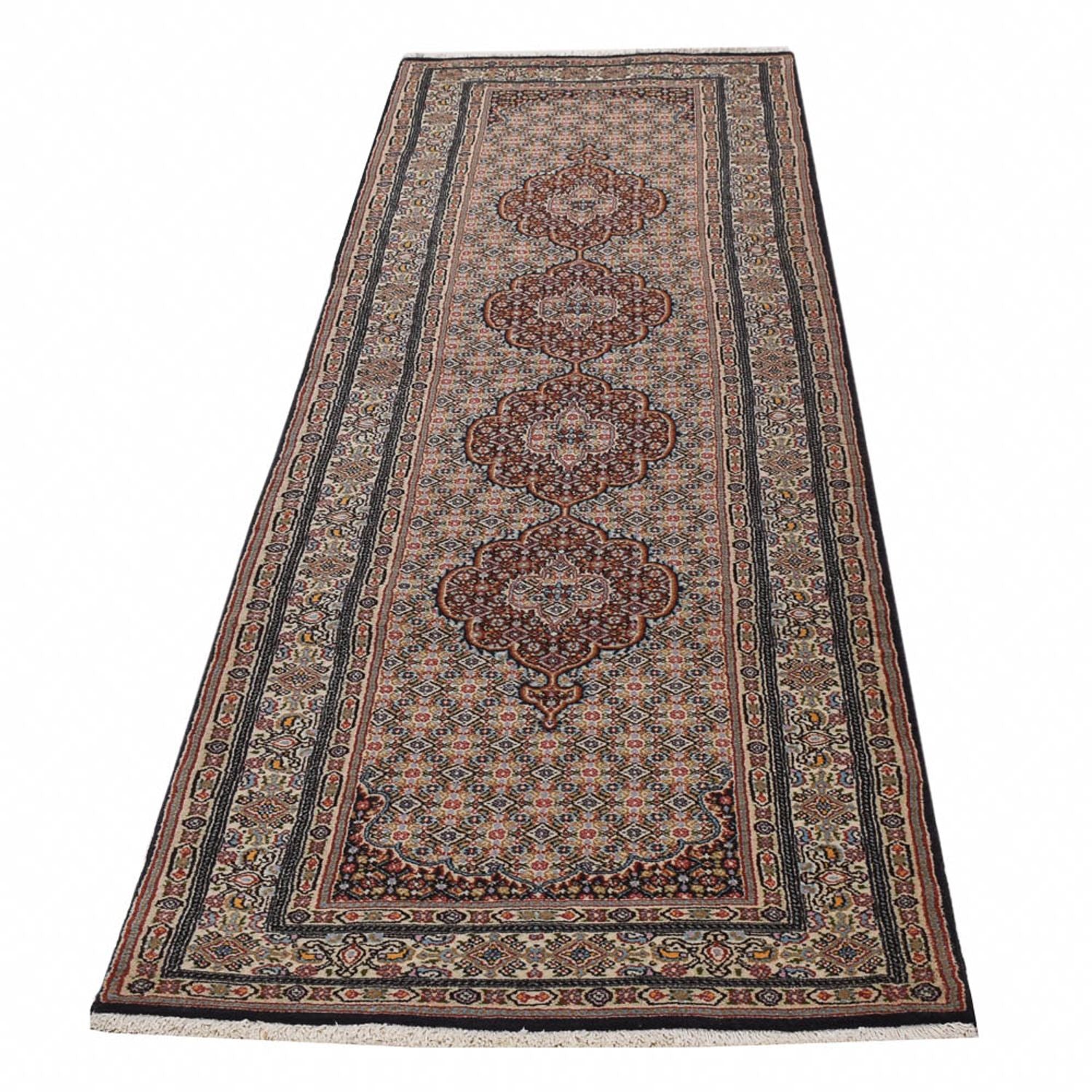 Tapis de couloir Tapis persan - Classique - 291 x 78 cm - rouille