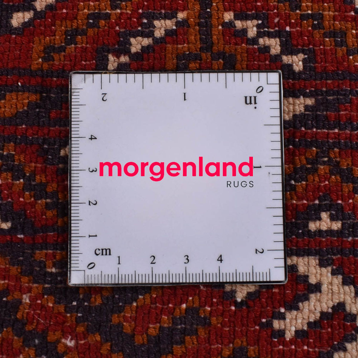 Tapis de couloir Tapis Turkaman - 287 x 102 cm - rouge