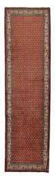 Tapis de couloir Tapis persan - Mir - 302 x 83 cm - rouille