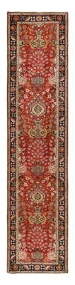 Tapis de couloir Tapis persan - Tabriz - 400 x 92 cm - rouge