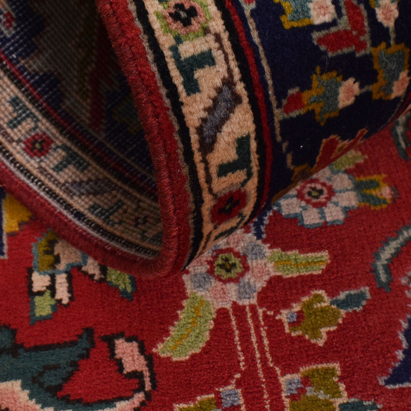 Tapis de couloir Tapis persan - Tabriz - 400 x 92 cm - rouge