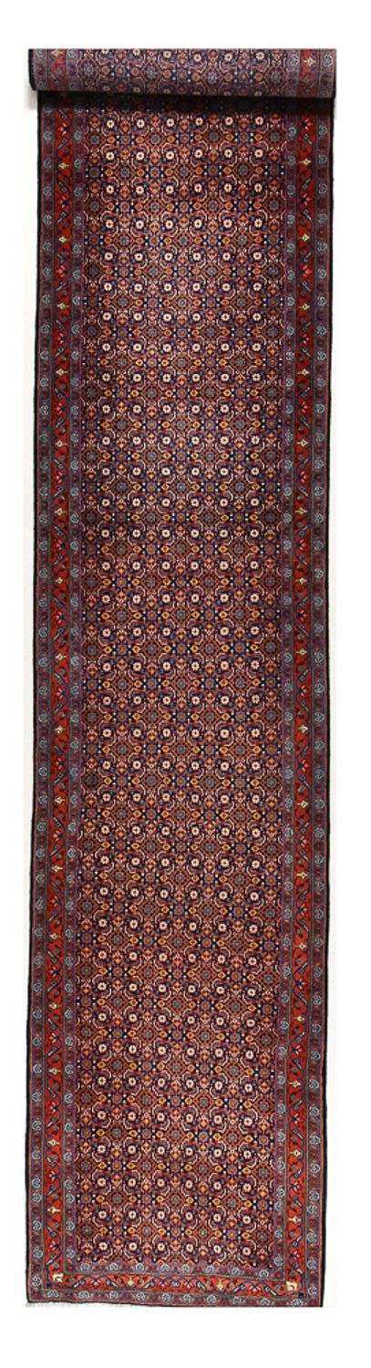 Tapis de couloir Tapis persan - Classique - 479 x 91 cm - rouille