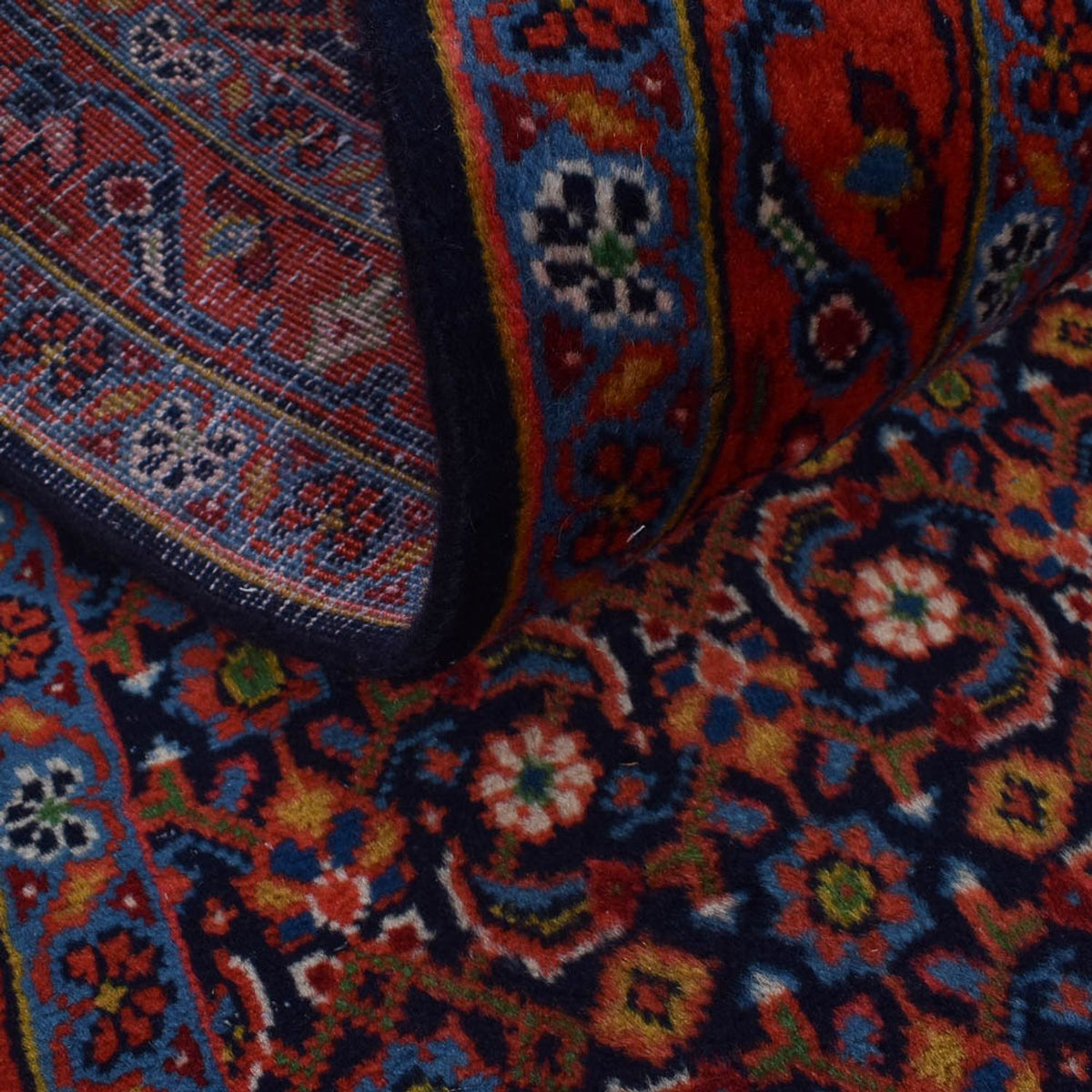 Tapis de couloir Tapis persan - Classique - 479 x 91 cm - rouille