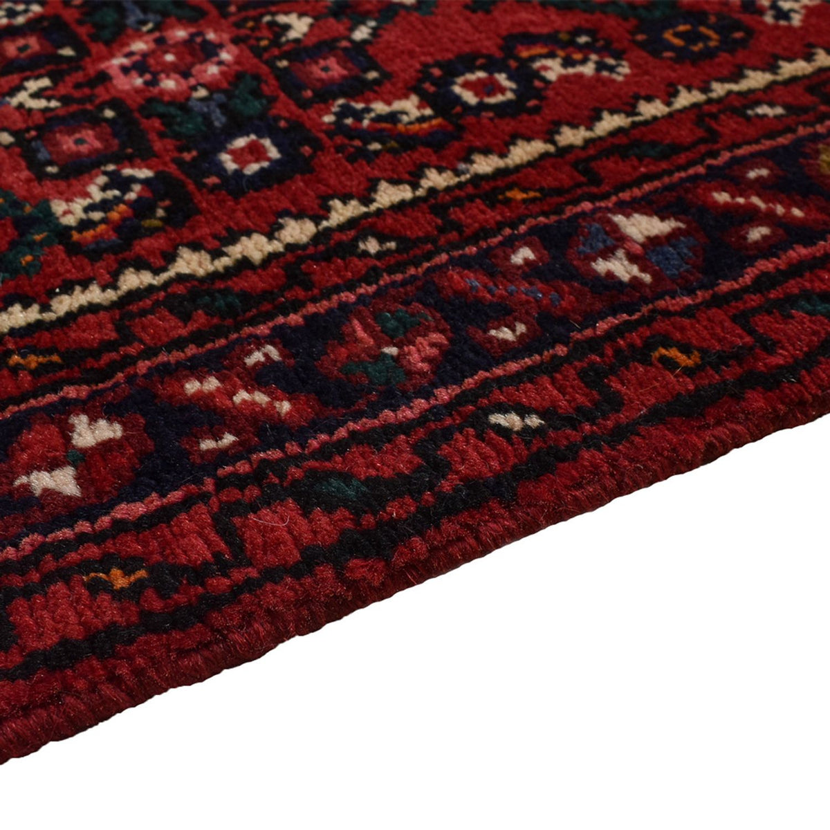 Tapis de couloir Tapis persan - Nomadic - 490 x 70 cm - rouge