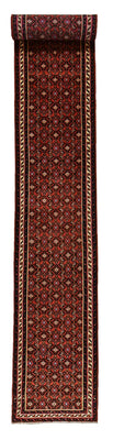 Tapis de couloir Tapis persan - Nomadic - 584 x 67 cm - rouge