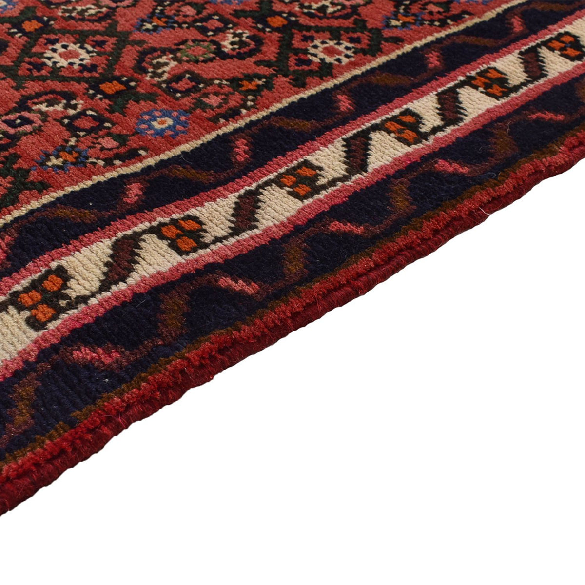 Tapis de couloir Tapis persan - Nomadic - 584 x 67 cm - rouge