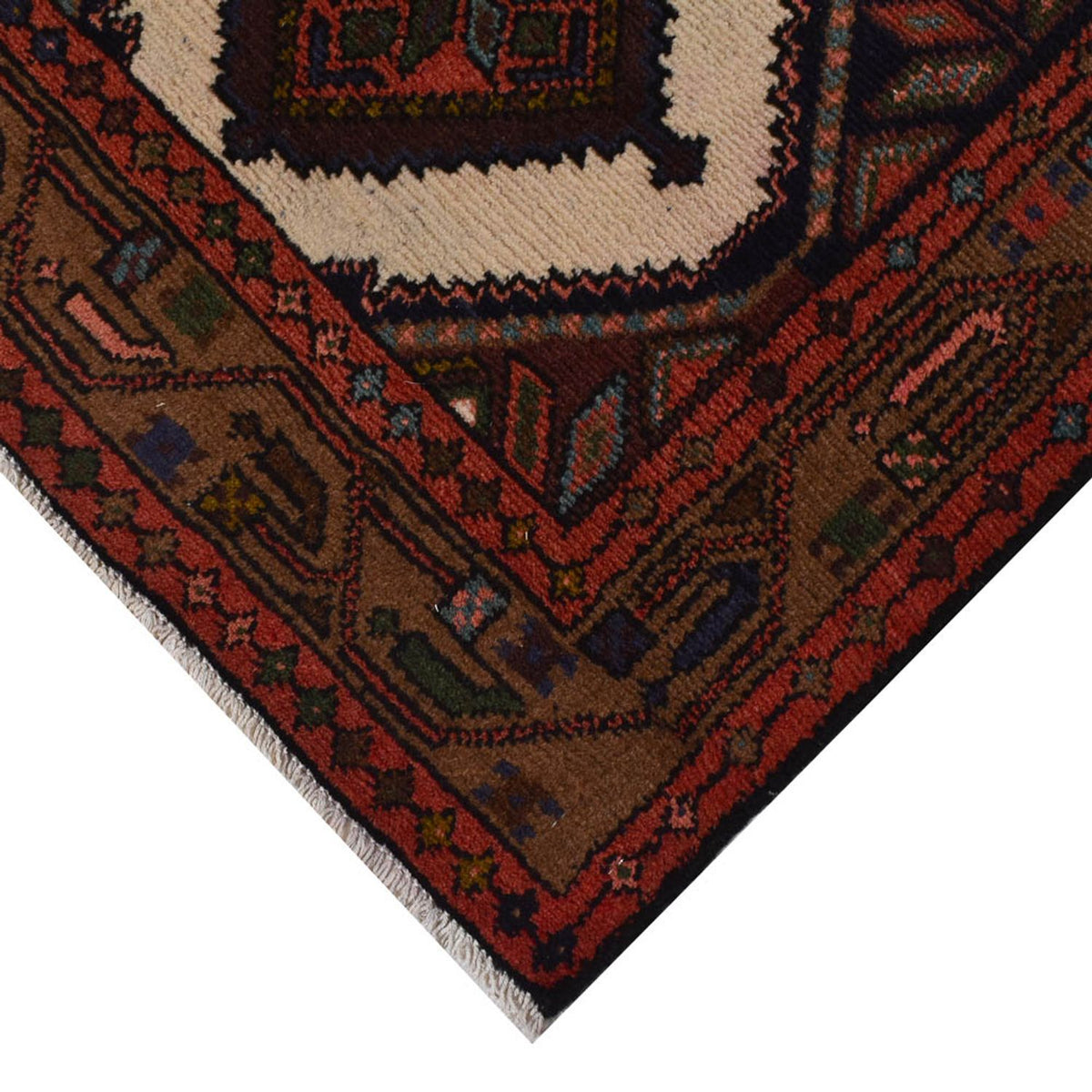 Tapis de couloir Tapis persan - Nomadic - 297 x 76 cm - rouille