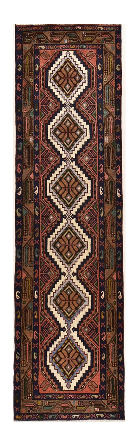 Tapis de couloir Tapis persan - Nomadic - 275 x 77 cm - rouille