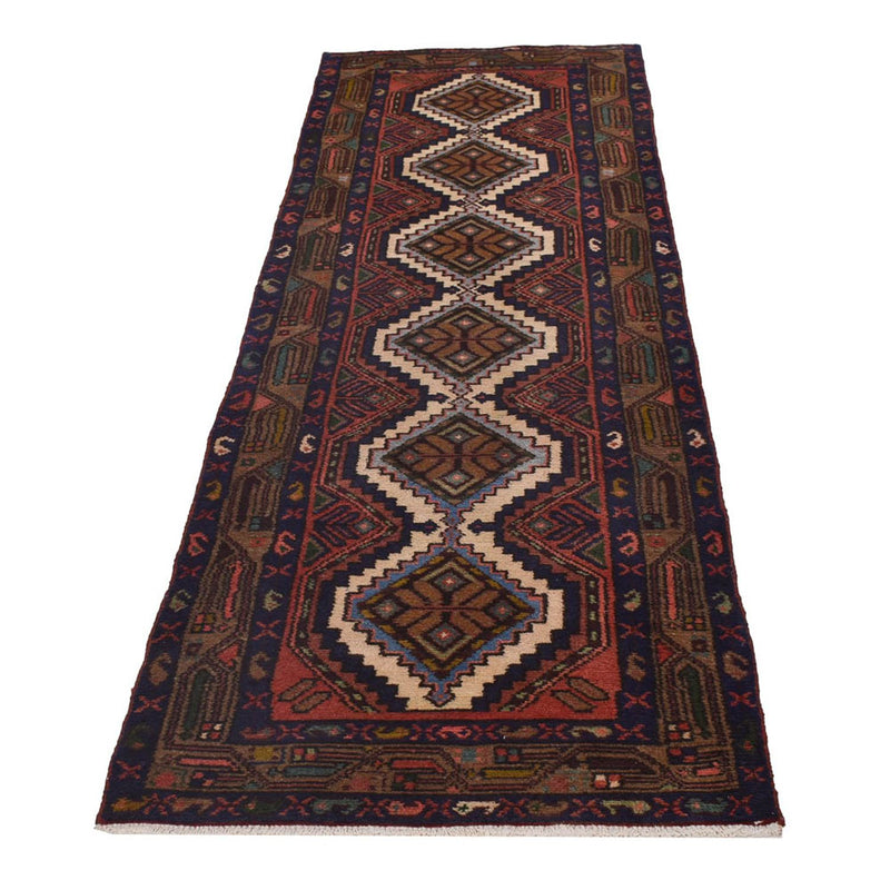 Tapis de couloir Tapis persan - Nomadic - 275 x 77 cm - rouille
