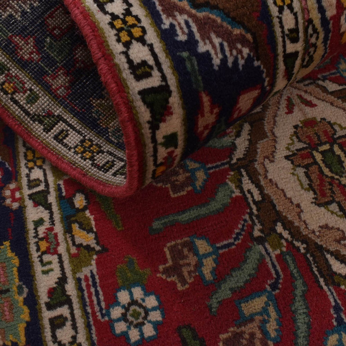 Tapis de couloir Tapis persan - Tabriz - 306 x 72 cm - rouge