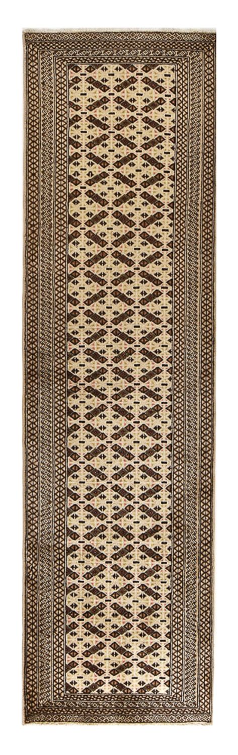 Tapis de couloir Tapis Turkaman - 285 x 79 cm - sable