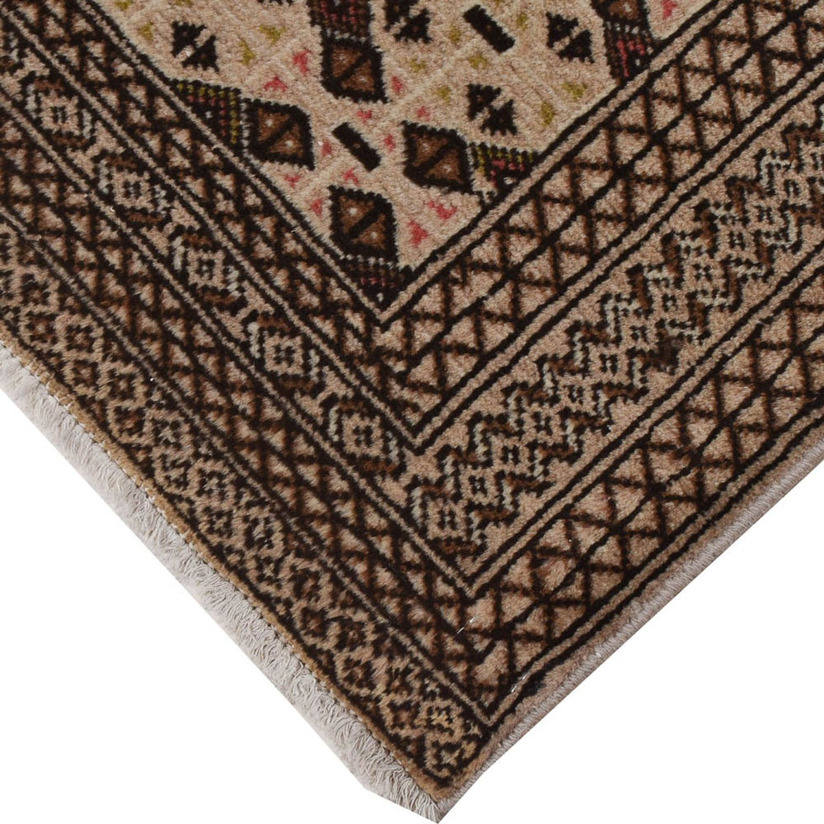 Tapis de couloir Tapis Turkaman - 285 x 79 cm - sable
