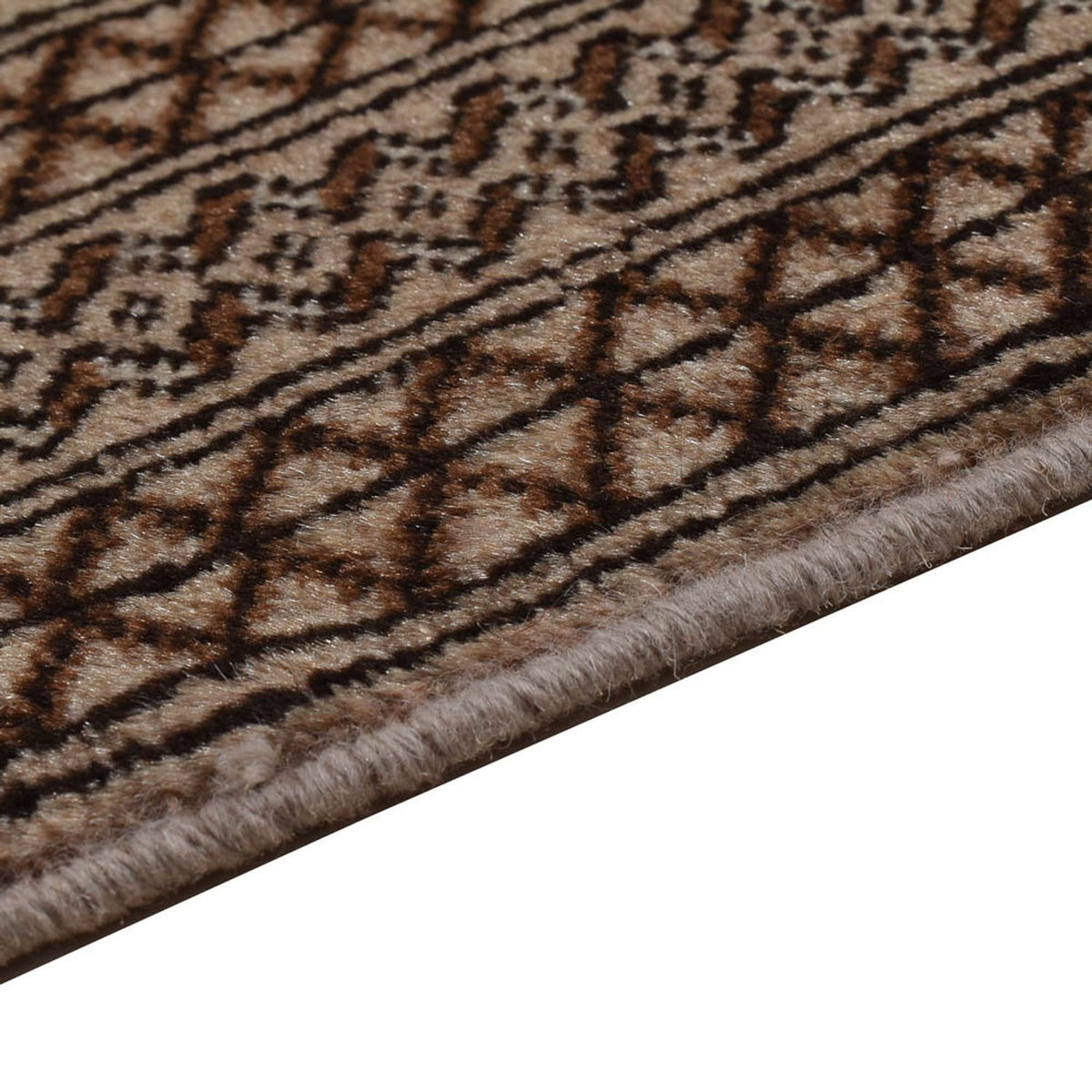 Tapis de couloir Tapis Turkaman - 285 x 79 cm - sable