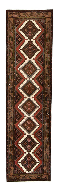 Tapis de couloir Tapis persan - Nomadic - 287 x 78 cm - rouille