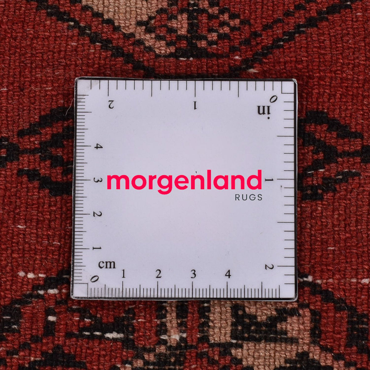 Tapis de couloir Tapis Turkaman - 266 x 97 cm - rouge