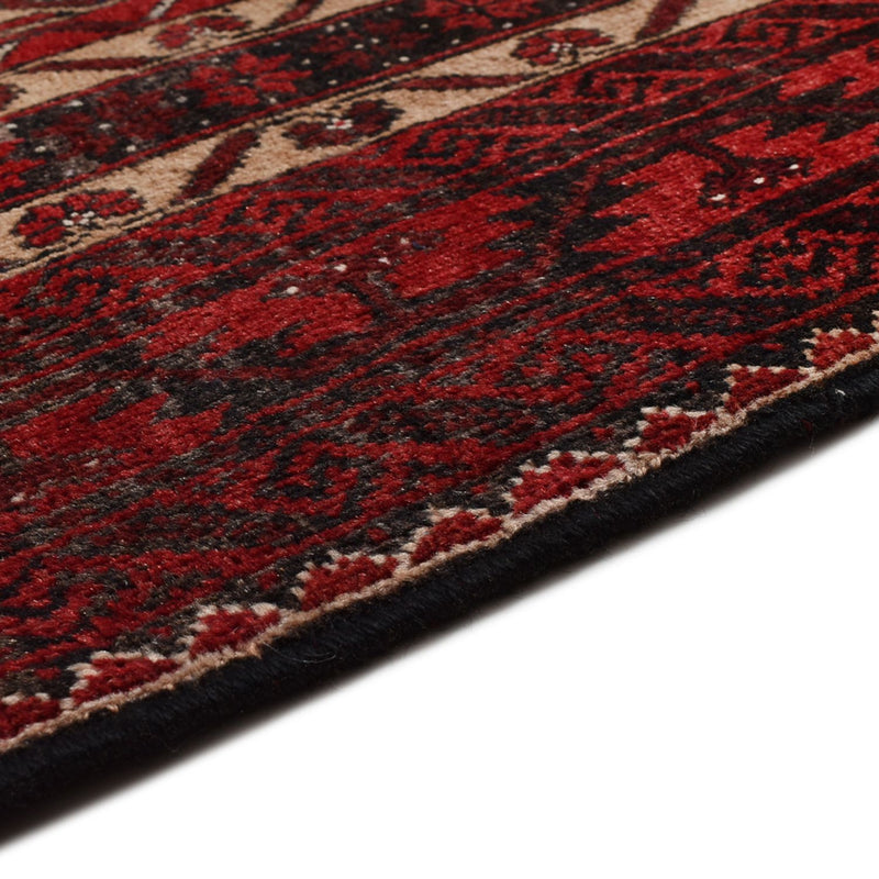 Tapis de couloir Tapis Belutsch - 196 x 96 cm - rouge foncé