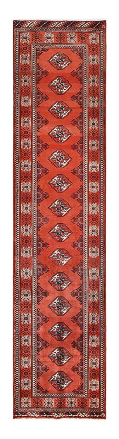 Tapis de couloir Tapis Turkaman - 333 x 96 cm - rouge