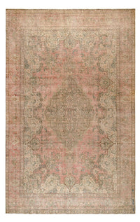 Tapis vintage - 470 x 298 cm - beige foncé