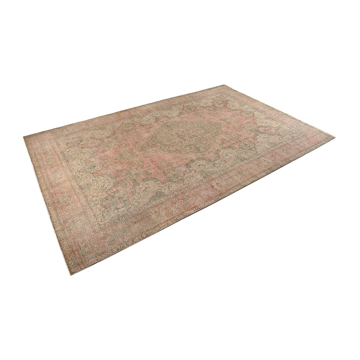Tapis vintage - 470 x 298 cm - beige foncé