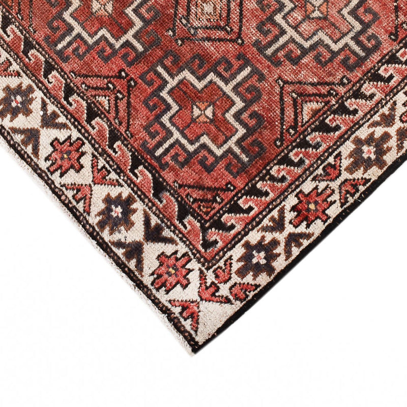 Tapis de couloir Tapis vintage - 194 x 108 cm - rouge