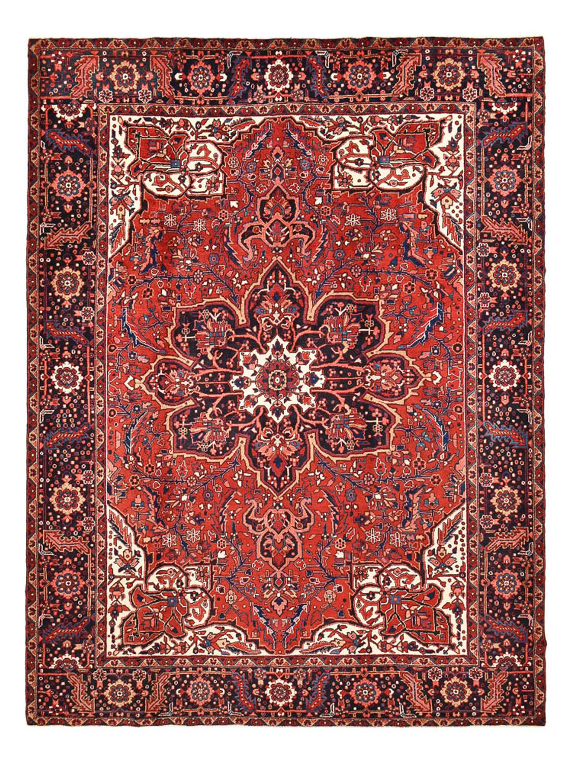 Tapis persan - Nomadic - 406 x 306 cm - rouge