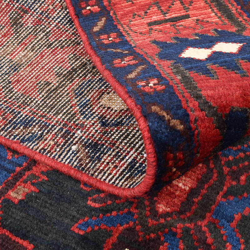 Tapis persan - Nomadic - 212 x 139 cm - rouge