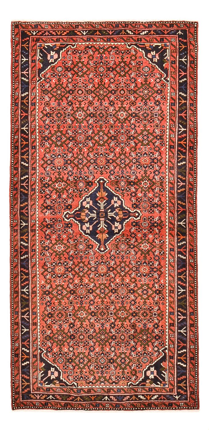 Tapis de couloir Tapis persan - Nomadic - 240 x 116 cm - rouge clair