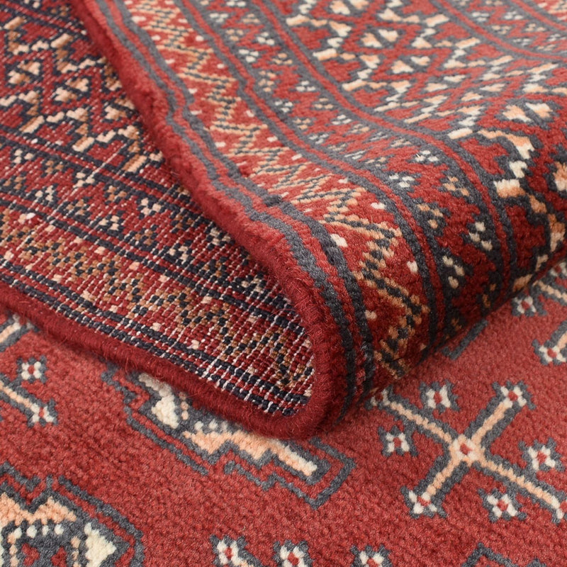 Tapis Turkaman - 190 x 130 cm - rouge