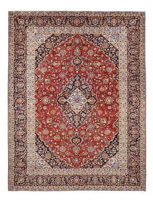 Tapis persan - Keshan - 378 x 285 cm - rouge