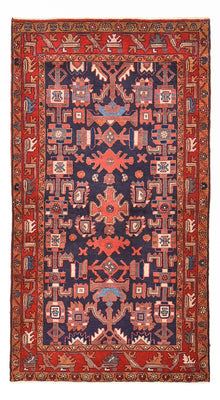Tapis de couloir Tapis persan - Nomadic - 226 x 123 cm - rouge