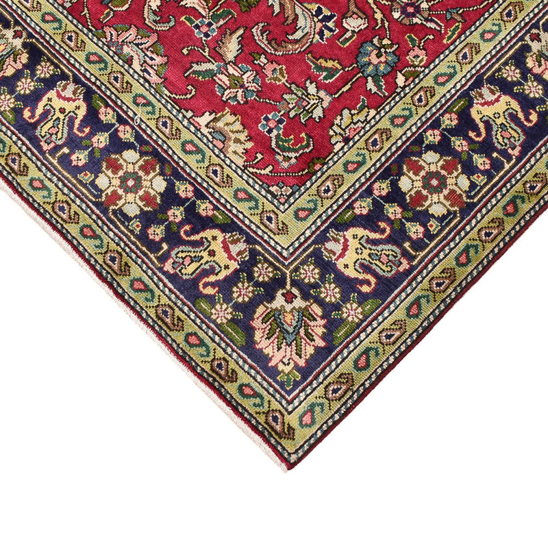 Tapis persan - Tabriz - 198 x 142 cm - rouge
