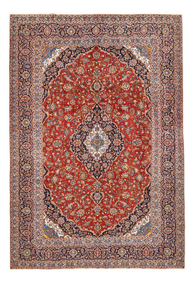 Tapis persan - Keshan - 422 x 290 cm - rouge