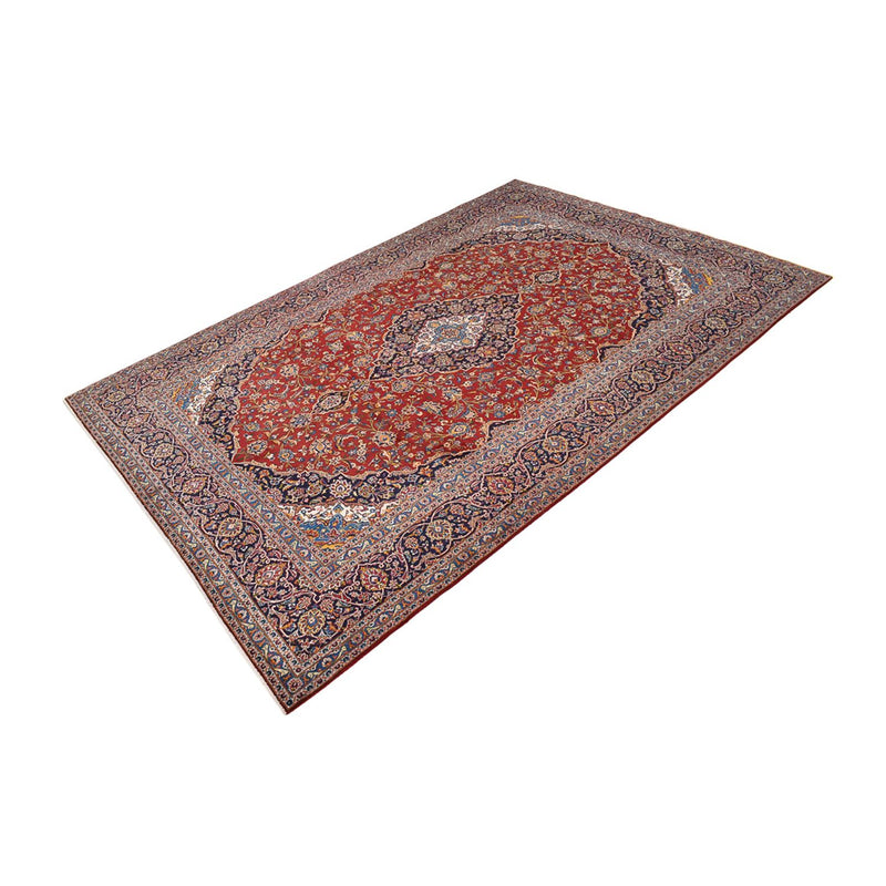 Tapis persan - Keshan - 422 x 290 cm - rouge