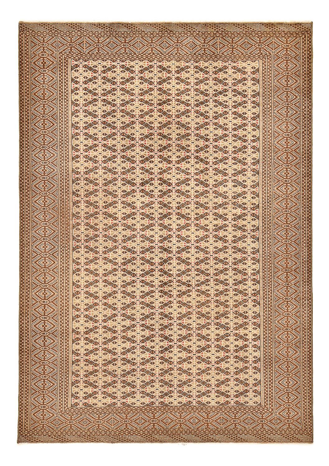 Tapis Turkaman - 290 x 200 cm - beige
