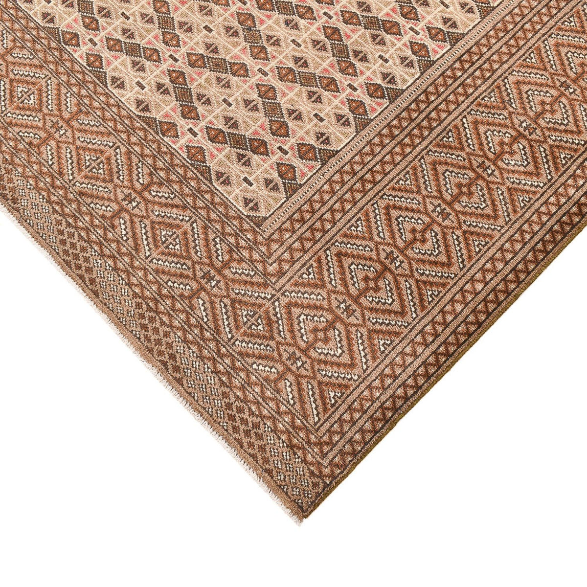 Tapis Turkaman - 290 x 200 cm - beige