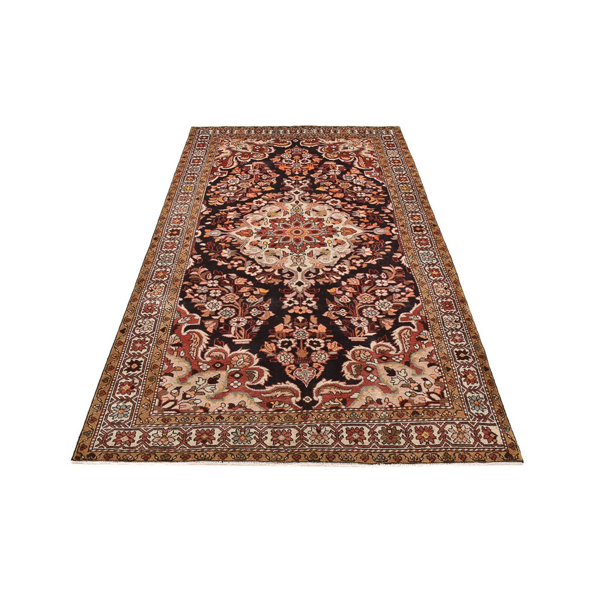 Tapis persan - Nomadic - 295 x 154 cm - beige foncé