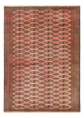 Tapis Turkaman - 128 x 90 cm - rouge clair