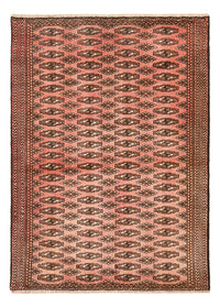 Tapis Turkaman - 128 x 90 cm - rouge clair
